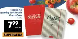 Delikatesy Centrum Teczka A4 z gumką Soft Touch Coca-Cola oferta