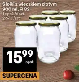 Delikatesy Centrum Słoiki z wieczkiem złotym oferta