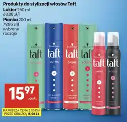 Delikatesy Centrum Produkty do stylizacji włosów Taft oferta