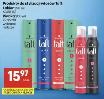 Delikatesy Centrum Produkty do stylizacji włosów Taft oferta