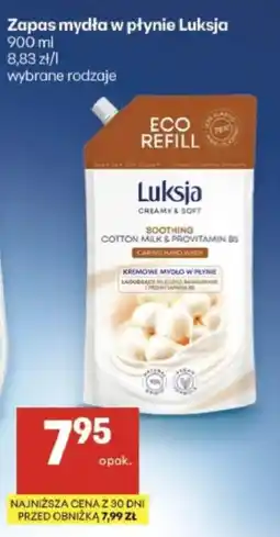 Delikatesy Centrum Zapas mydła w płynie Luksja oferta