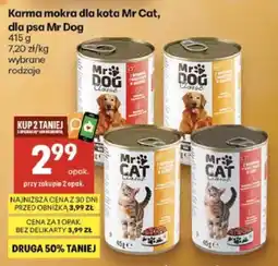 Delikatesy Centrum Karma mokra dla kota Mr Cat, dla psa Mr Dog oferta