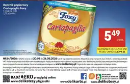 Delikatesy Centrum Ręcznik papierowy Cartapaglia Foxy oferta