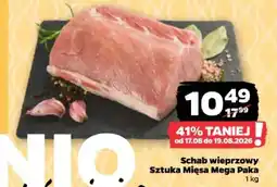Netto Schab wieprzowy Sztuka Mięsa Mega Paka oferta