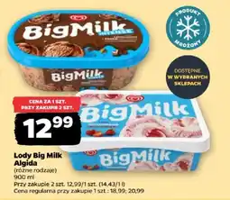 Netto Lody Big Milk Algida oferta