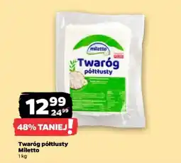 Netto Twaróg półtłusty Miletto oferta