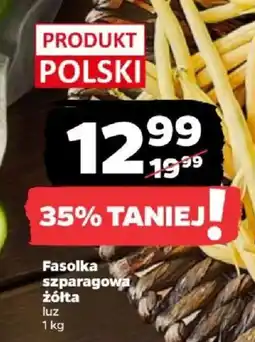 Netto Fasolka szparagowa żółta luz oferta