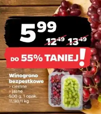 Netto Winogrono bezpestkowe oferta
