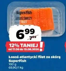 Netto Łosoś atlantycki filet ze skórą SuperFish oferta