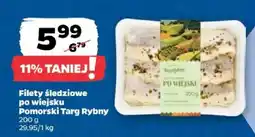 Netto Filety śledziowe po wiejsku Pomorski Targ Rybny oferta