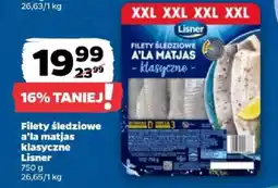 Netto Filety śledziowe a'la matjas klasyczne Lisner oferta