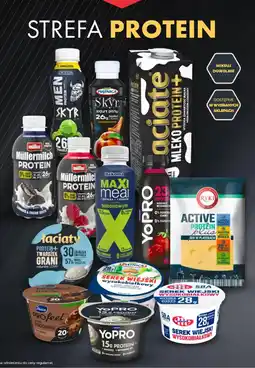 Netto Mleko Łaciate Protein+ Twarożek Grani oferta