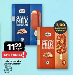 Netto Lody na patyku Gelato Classico oferta