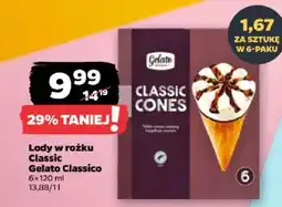 Netto Lody w rożku Classic Gelato Classico oferta