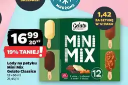 Netto Lody na patyku Mini Mix Gelato Classico oferta