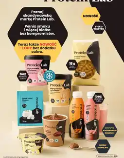 Netto Lody bez dodatku cukru Protein Lab oferta
