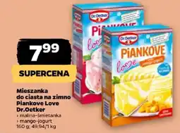 Netto Mieszanka do ciasta na zimno Piankove Love Dr.Oetker oferta