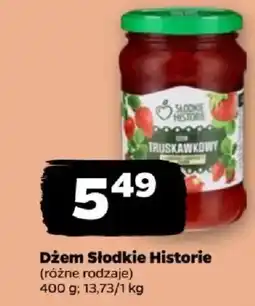 Netto Dżem Słodkie Historie oferta