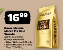 Netto Kawa mielona Mocca Fix Gold Woseba oferta
