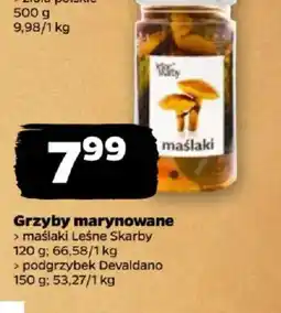 Netto Grzyby marynowane maślaki Leśne Skarby oferta