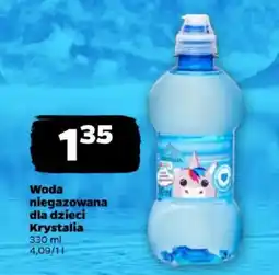 Netto Woda niegazowana dla dzieci Krystalia oferta
