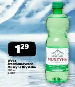 Netto Woda średnionasycona Muszyna Krystalia oferta