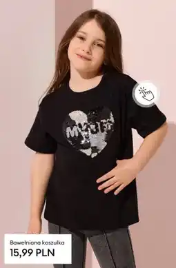 Sinsay Bawełniana koszulka oferta