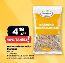 Netto Nasiona słonecznika Mamone oferta