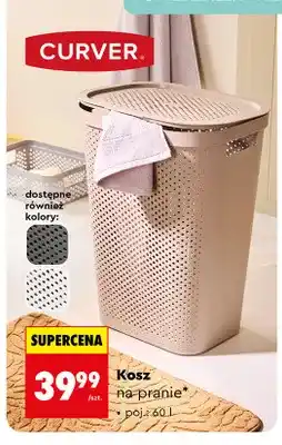 Biedronka Kosz na pranie Curver oferta