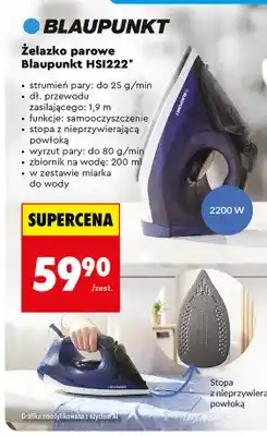 Biedronka Żelazko parowe Blaupunkt HSI222 oferta