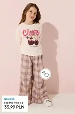 Sinsay Spodnie wide leg oferta