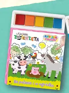 Biedronka Książka Kolorowe Paluszki A ja lubię zwierzęta oferta