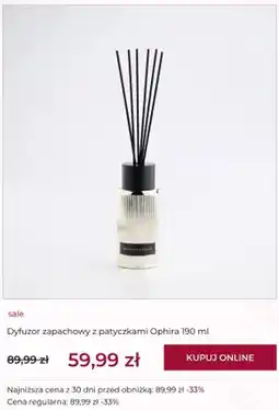 Home&You Dyfuzor zapachowy z patyczkami Ophira home & you oferta