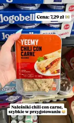 Biedronka Naleśniki Chili Con Carne Yeemy oferta
