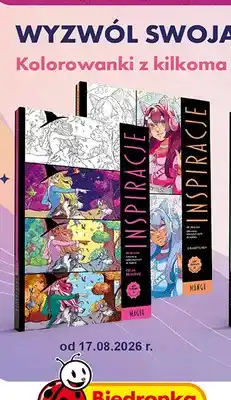 Biedronka Kolorowanka Inspiracje Magia oferta