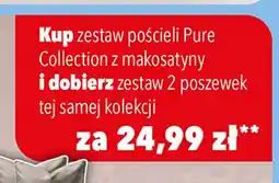 Biedronka Zestaw 2 poszewek Pure Collection oferta