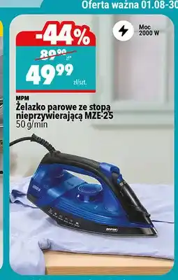 Biedronka Żelazko parowe Mpm MZE-25 oferta