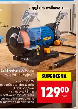 Biedronka Szlifierka stołowa wielofunkcyjna Niteo oferta