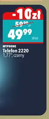 Biedronka Telefon Myphone 2220 oferta