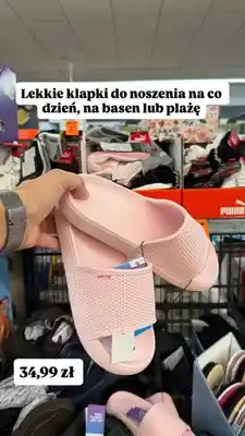 Biedronka Klapki damskie Lotto oferta