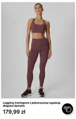 4F Legginsy treningowe 4F z jednorazową regulacją długości damskie oferta