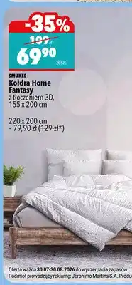 Biedronka Kołdra Home Fantasy Smukee 155x200 cm oferta