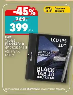Biedronka Tablet Blow BlackTAB10 4/128GB 4 g Lte oferta