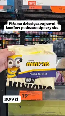 Biedronka Piżama dziecięca Minions oferta