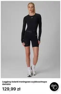 4F Legginsy kolarki treningowe szybkoschnące damskie 4F oferta