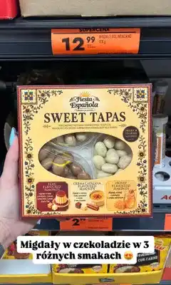 Biedronka Migdały w czekoladzie Fiesta Española Sweet Tapas oferta