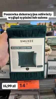 Biedronka Poszewka dekoracyjna Smukee Home oferta