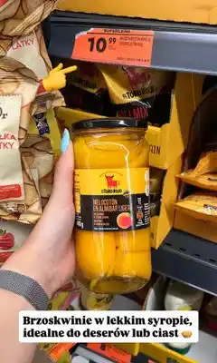 Biedronka Brzoskwinie w lekkim syropie El Toro Rojo oferta