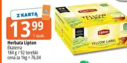 E.Leclerc Herbata Lipton Yellow Label oferta