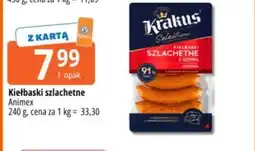 E.Leclerc Kiełbaski szlachetne Animex oferta